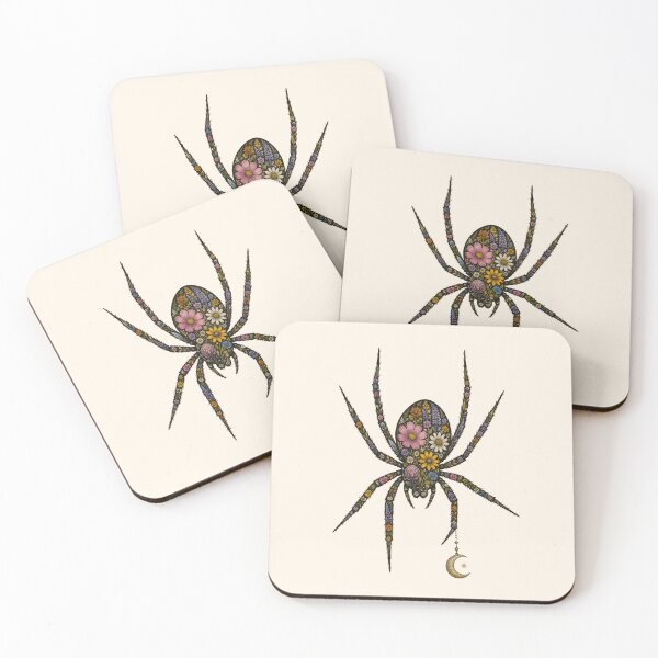 Item preview, Midnight Wildflower Spider designed and sold by MoonlitWhiskers.