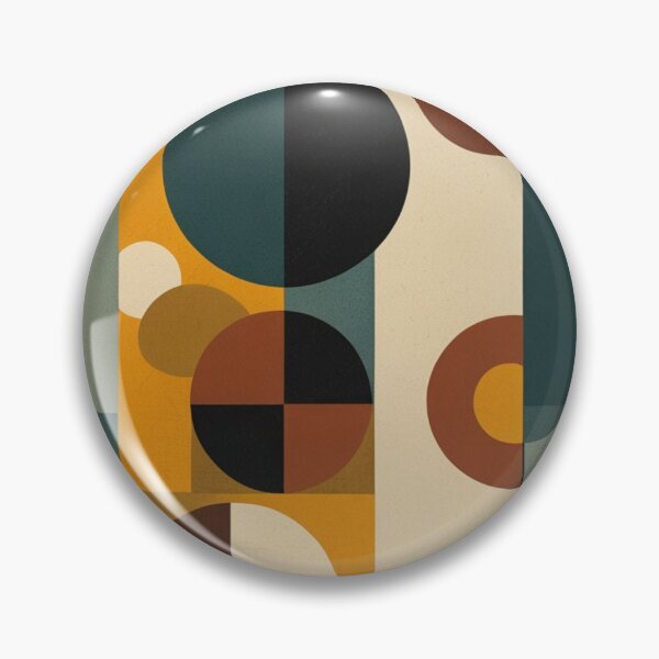Item preview, Mural Art Stripe Circles Luxury Design designed and sold by EnmarcArt.