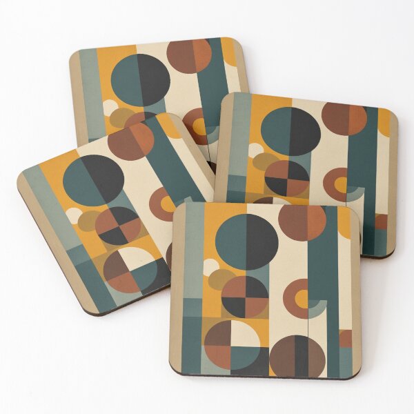Item preview, Mural Art Stripe Circles Luxury Design designed and sold by EnmarcArt.