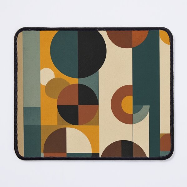 Item preview, Mural Art Stripe Circles Luxury Design designed and sold by EnmarcArt.