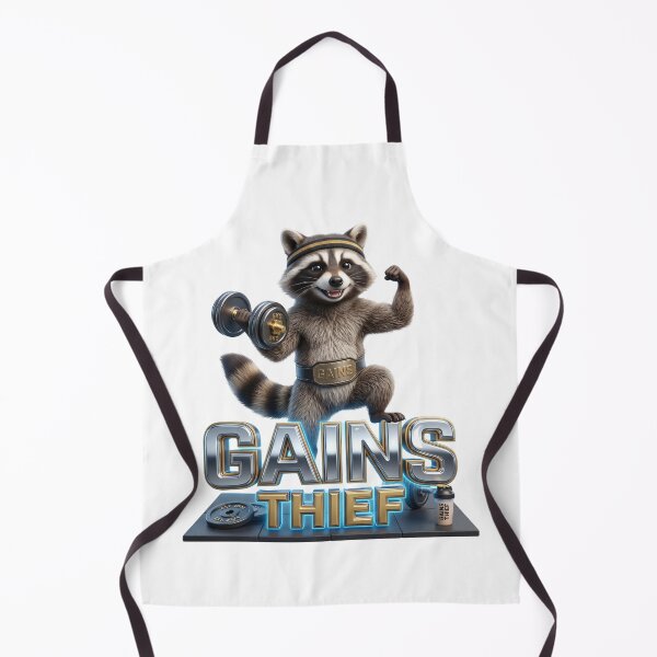 Item preview, Viral Gains Thief Raccoon - Watch Your Protein! designed and sold by pradeepvisuals.