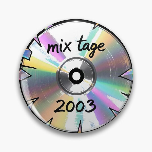 Item preview, Y2K Burnt CD Mix Tape 2003 Sticker designed and sold by Noor’s Shop.