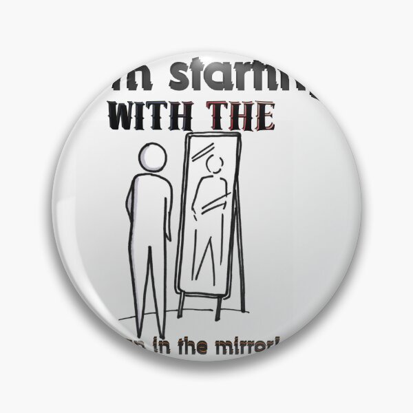 Item preview, Man in the mirror designed and sold by hermes_showp.