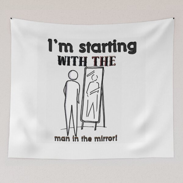Item preview, Man in the mirror designed and sold by hermes_showp.
