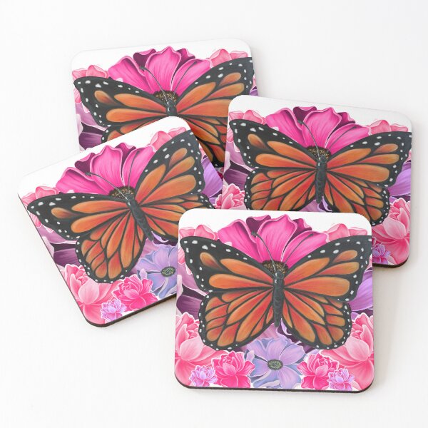 Item preview, Blooming Wings: Floral Butterfly Fantasy designed and sold by ArtflyStudio.