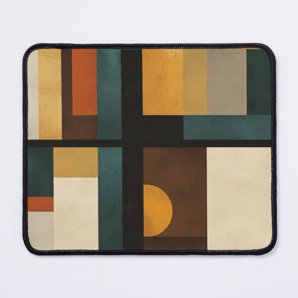Item preview, Abstract Rectangular Structure Modern Art Painting designed and sold by EnmarcArt.