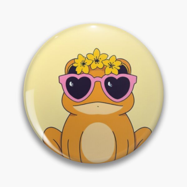 Item preview, Hippie Frog Heart Sunglasses Summer Festival designed and sold by LstpStudio-Art.