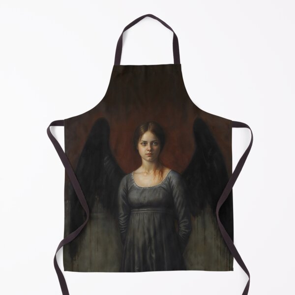 Item preview, Gothic Black Angel Wings Dark Fantasy Graphic Art designed and sold by DarkHolyQueen.