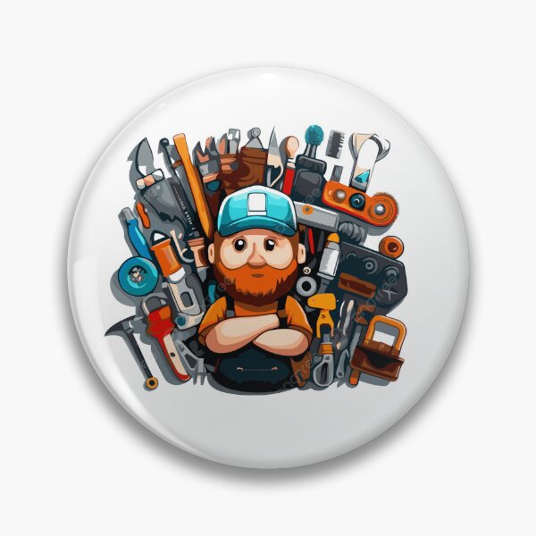 Item preview, Mechanic with his tools designed and sold by Ishant88.