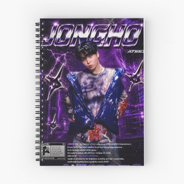 Item preview, JONGHO ATEEZ KPOP designed and sold by SilkPajamas.