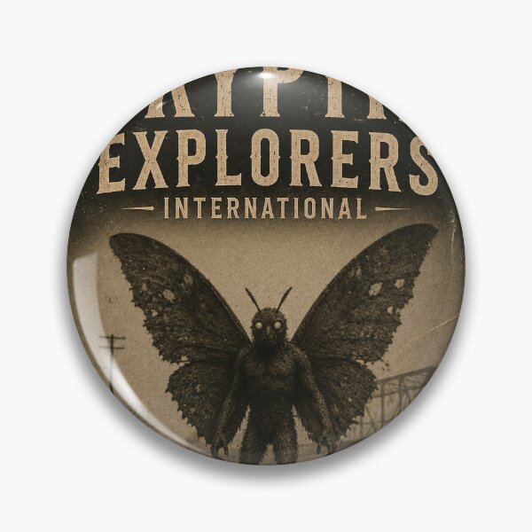Item preview, Cryptid Explorers International - Mothman designed and sold by MetusArt.