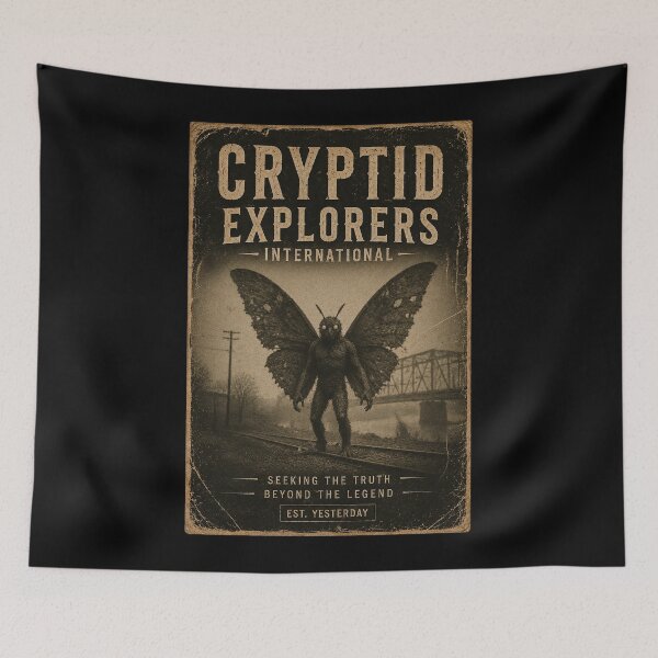 Item preview, Cryptid Explorers International - Mothman designed and sold by MetusArt.