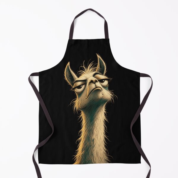Item preview, Haughty Lama Face - Funny Arrogant Alpaca Judging You Meme designed and sold by ZINO WORLD.