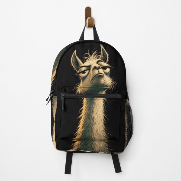 Item preview, Haughty Lama Face - Funny Arrogant Alpaca Judging You Meme designed and sold by ZINO WORLD.