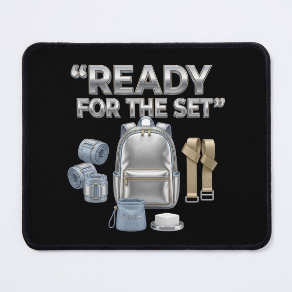Item preview, Premium "Ready For The Set" Gym Essentials! designed and sold by pradeepvisuals.