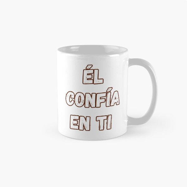 Item preview, He Trusts in You - A Christian Phrase of Faith designed and sold by Coffee & Designs.