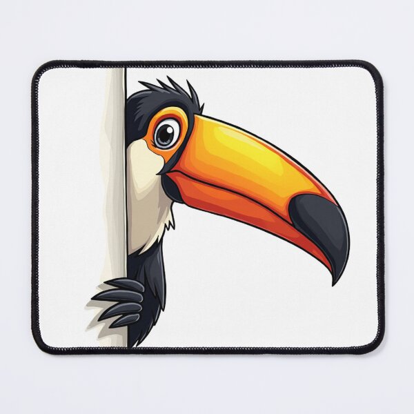 Item preview, Cute Peeking Toucan designed and sold by MKDSN.
