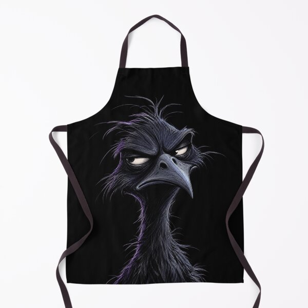 Item preview, Spiteful Raven Face - Funny Grumpy Crow Judging You Meme designed and sold by ZINO WORLD.