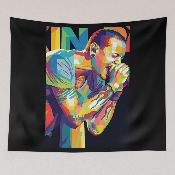 Item preview, Chester Bennington Pop Art designed and sold by azrialoktafia.