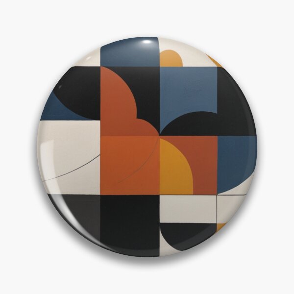 Item preview, Abstract Geometric Dynamic Modernist Painting designed and sold by EnmarcArt.