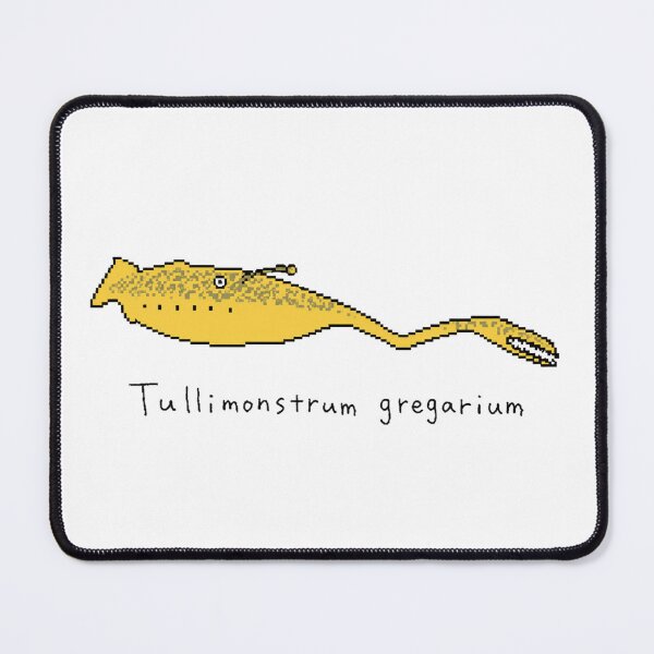 Item preview, Tully Monster (Tullimonstrum) Prehistoric Pixel Art designed and sold by Pixel Animal.