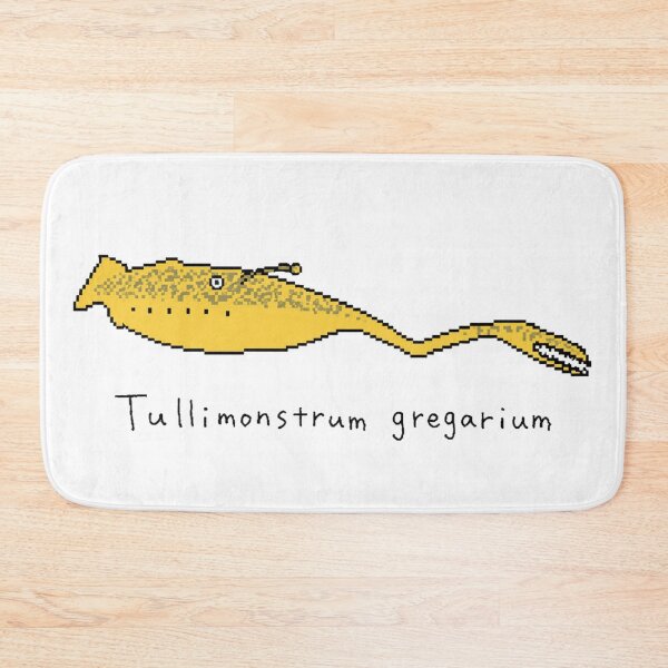 Item preview, Tully Monster (Tullimonstrum) Prehistoric Pixel Art designed and sold by Pixel Animal.