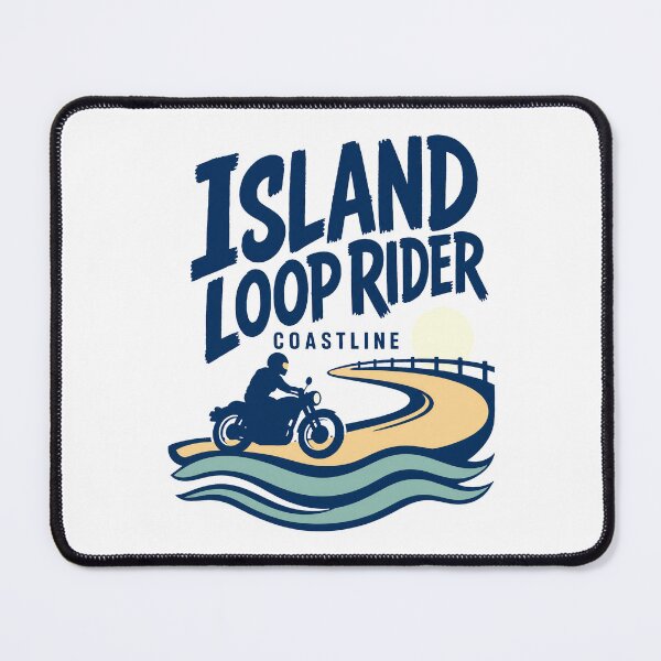 Item preview, Island Ring Road Coastal Loop designed and sold by pirminio.