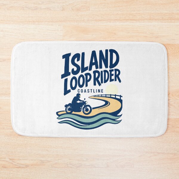 Item preview, Island Ring Road Coastal Loop designed and sold by pirminio.