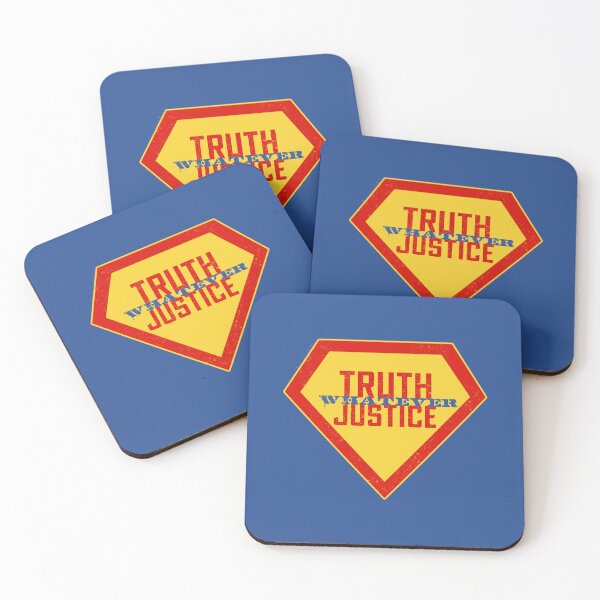 Item preview, Truth Justice Whatever Supergirl 2026 Quote designed and sold by brewedinrain.