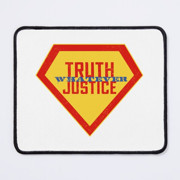 Item preview, Truth Justice Whatever Supergirl 2026 Quote designed and sold by brewedinrain.