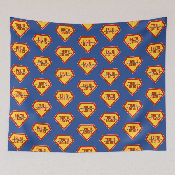 Item preview, Truth Justice Whatever Supergirl 2026 Quote designed and sold by brewedinrain.