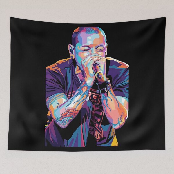 Item preview, Chester Bennington Pop Art designed and sold by azrialoktafia.