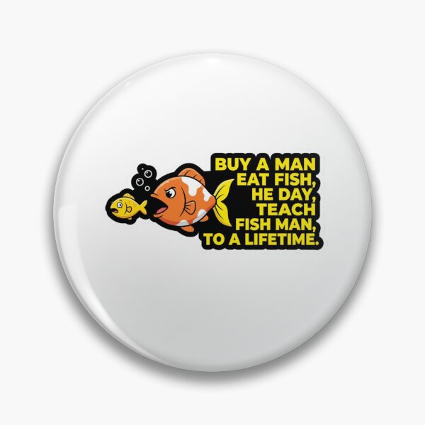 Item preview, buy man eat fish designed and sold by sanawnaw154.