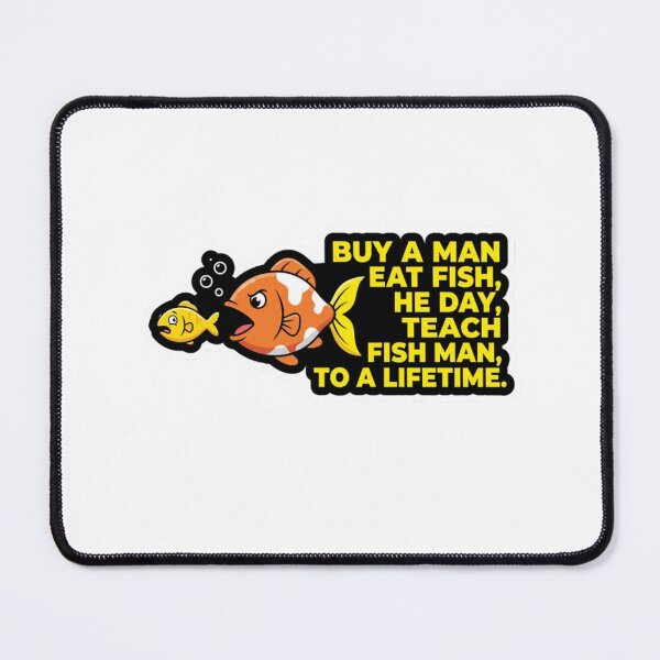 Item preview, buy man eat fish designed and sold by sanawnaw154.