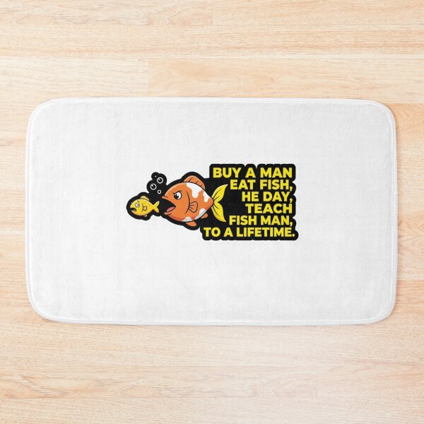 Item preview, buy man eat fish designed and sold by sanawnaw154.