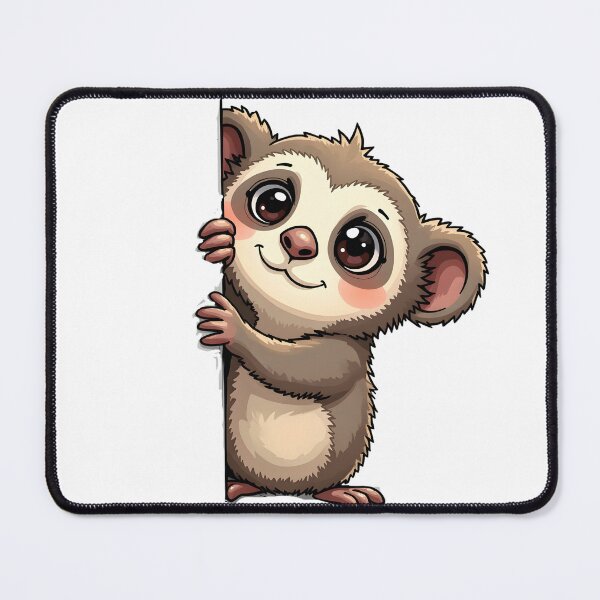 Item preview, Cute Peeking Slow Loris designed and sold by MKDSN.