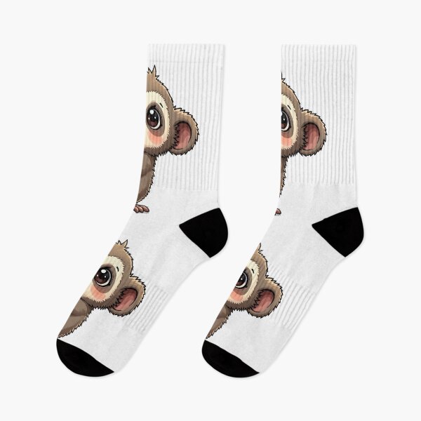 Item preview, Cute Peeking Slow Loris designed and sold by MKDSN.