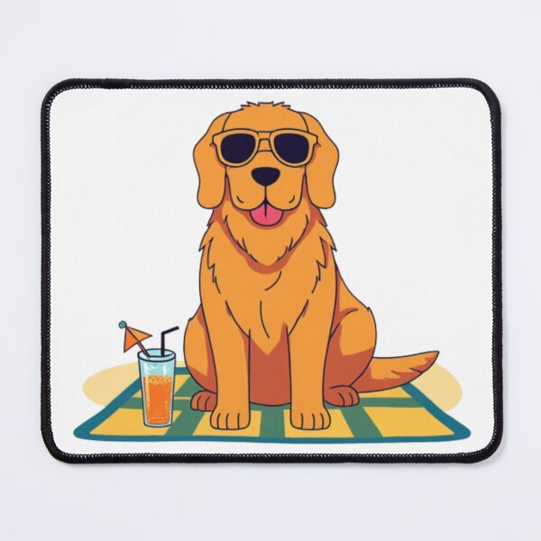 Item preview, Funny Beach Dog with Sunglasses Meme designed and sold by LstpStudio-Art.