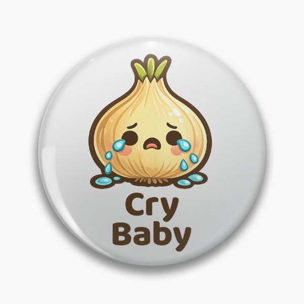 Item preview, Cute Onion — Cry Baby designed and sold by DreamMachine69.