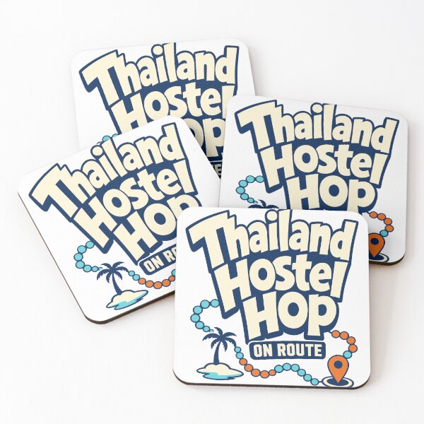 Item preview, Thailand Hostel Route Backpacking designed and sold by pirminio.