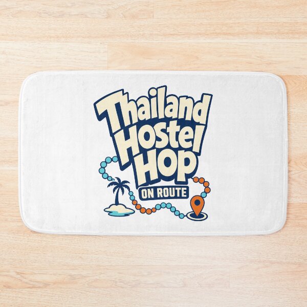 Item preview, Thailand Hostel Route Backpacking designed and sold by pirminio.