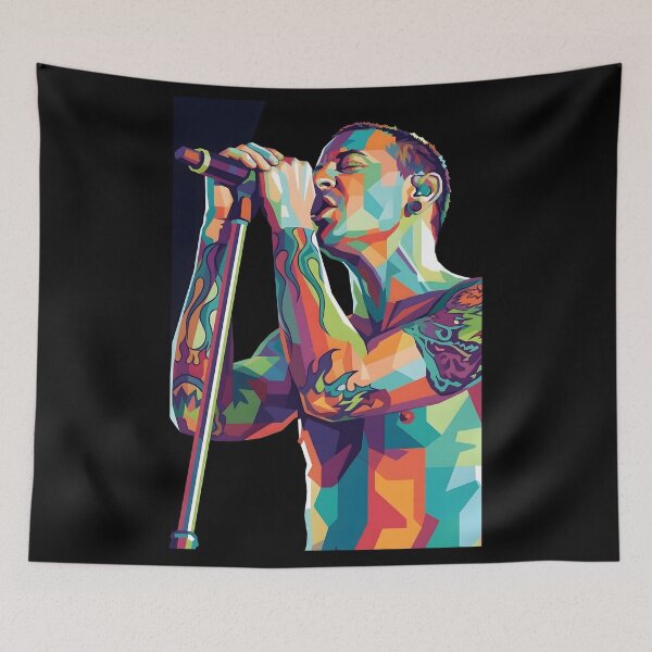Item preview, Chester Bennington Pop Art designed and sold by azrialoktafia.