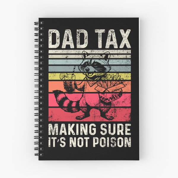Item preview, Dad Tax Racoon Funny Dad designed and sold by LounisArt.