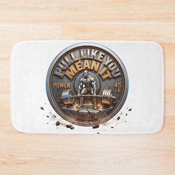 Item preview, Aggressive "Pull Like You Mean It" Deadlift Gear! designed and sold by pradeepvisuals.