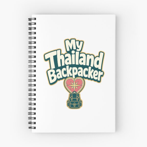 Item preview, Thailand Backpacker Couple Gift designed and sold by pirminio.