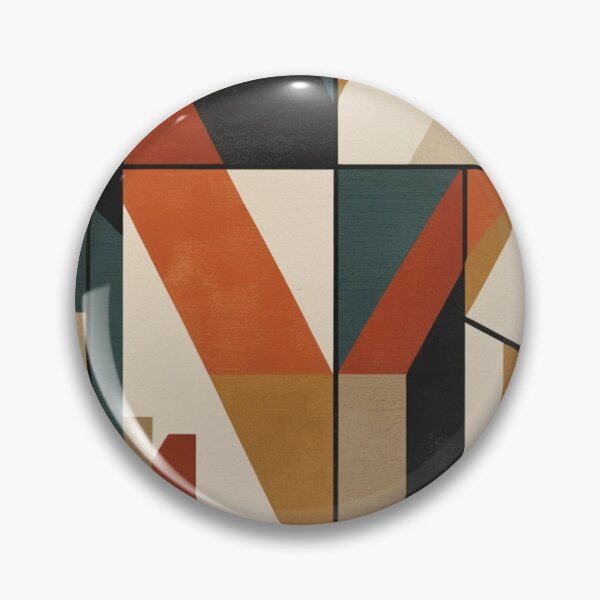 Item preview, Vanguardist Architectural Abstract Art Mural Panel designed and sold by EnmarcArt.