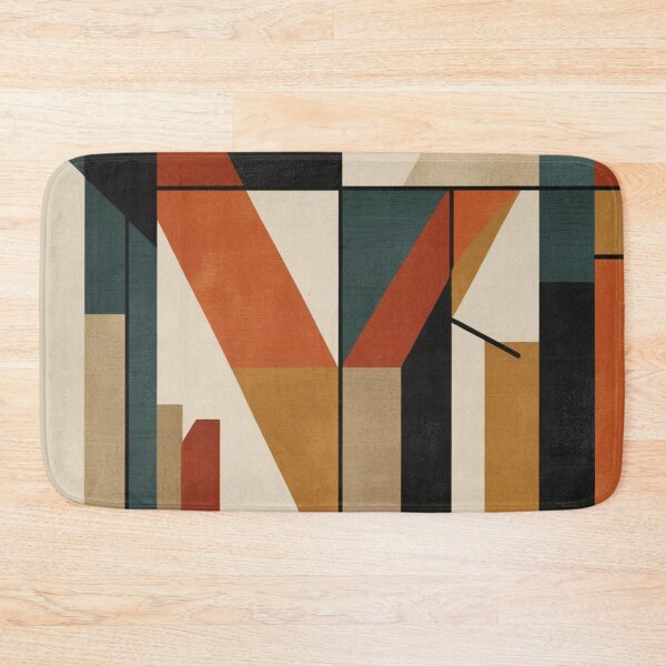 Item preview, Vanguardist Architectural Abstract Art Mural Panel designed and sold by EnmarcArt.