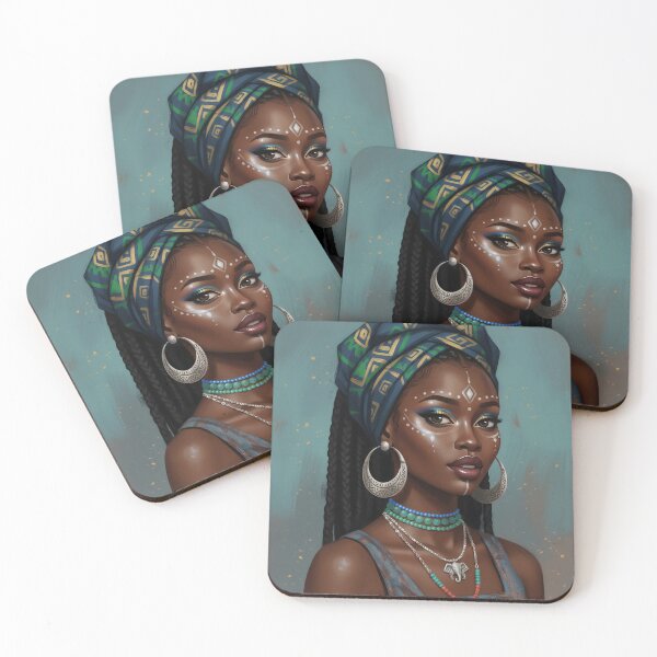 Item preview, African women t-shirt women GIFT designed and sold by MONINA-DESIGN.