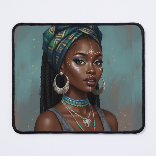 Item preview, African women t-shirt women GIFT designed and sold by MONINA-DESIGN.
