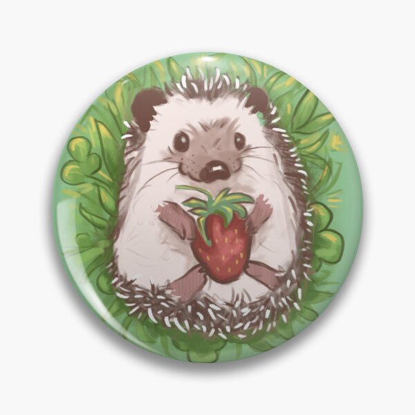 Item preview, Happy Strawberry Hedgehog  designed and sold by Laughing  Faerie.
